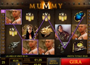 slot machine the mummy