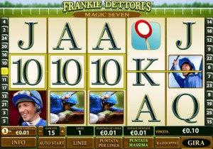 Frankie Dettori's slot machine Playtech