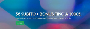 Eurobet Casino bonus slot Speciale Carnevale