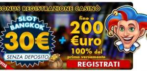 Bonus senza deposito 30€ BetFlag Casinò